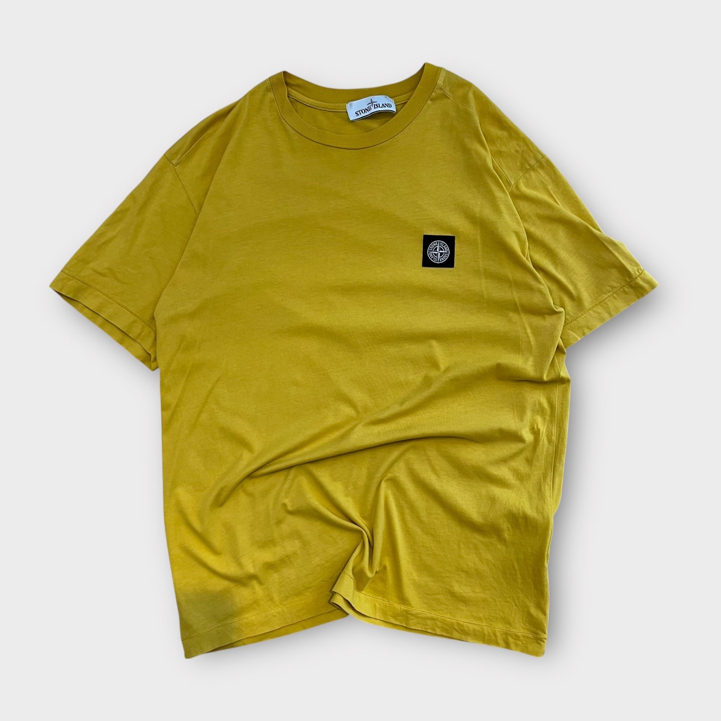 T-Shirt Stone Island Jaune - L