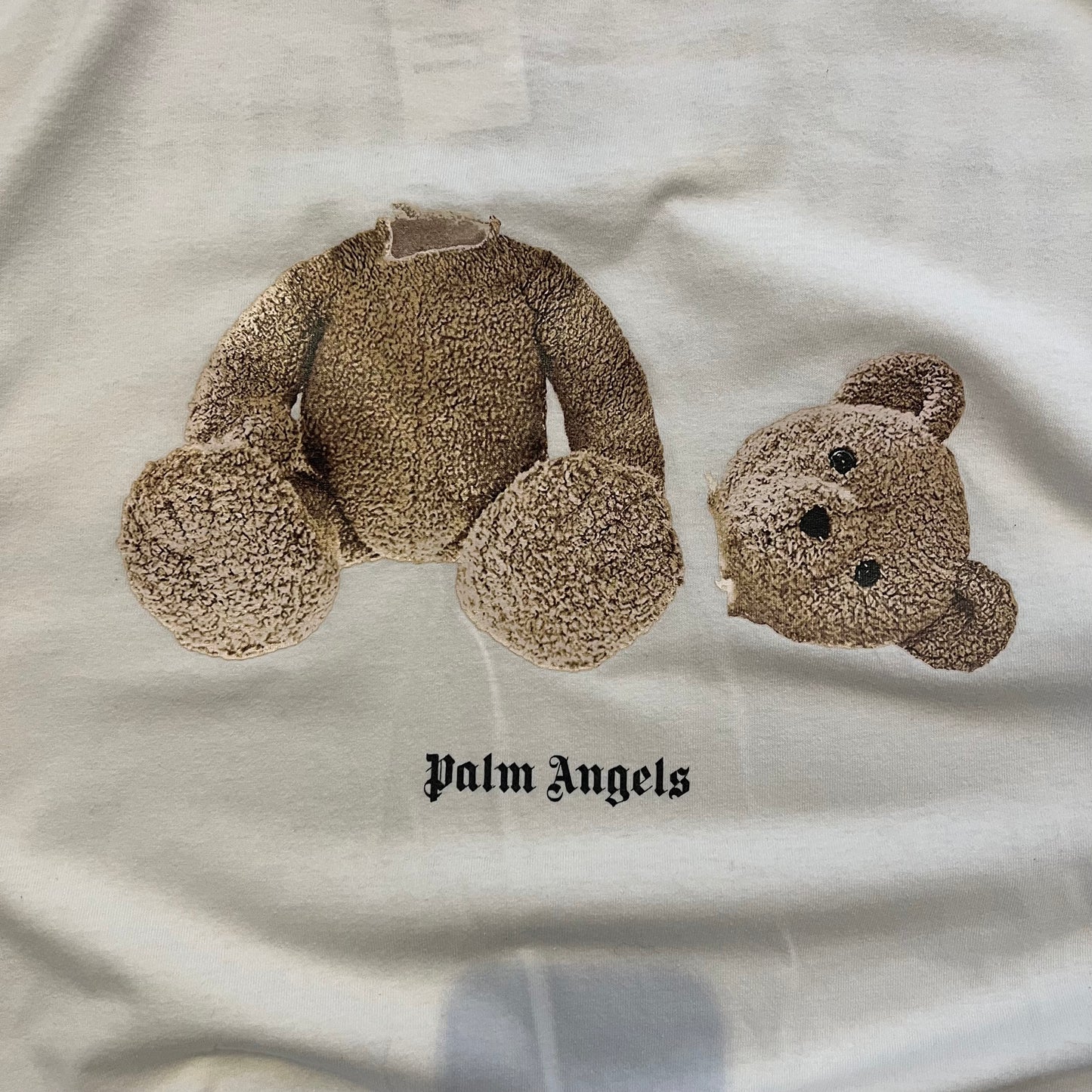 T-Shirt Palm Angels Blanc Bear - XL