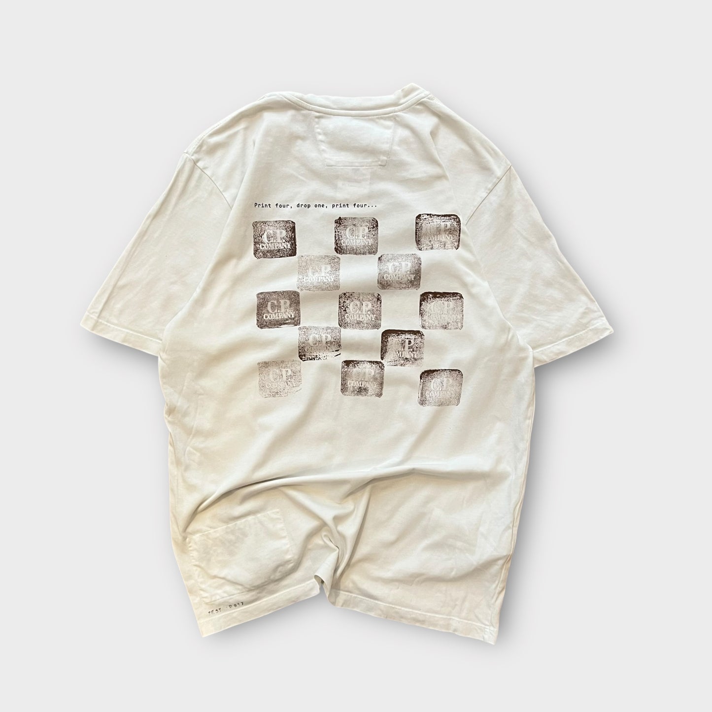 T-Shirt Cp Company Blanc - S