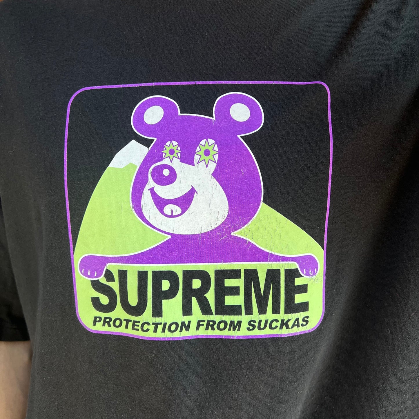 T-shirt Supreme Bear noir - L