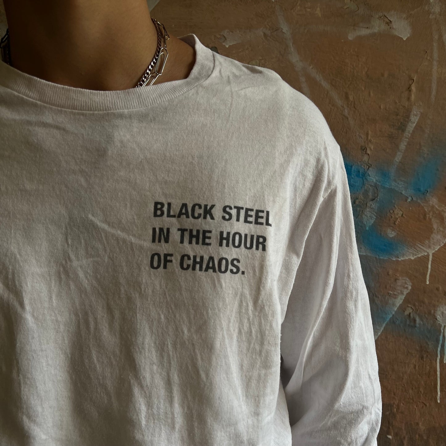 Longsleeve Stussy x Patta blanc - M
