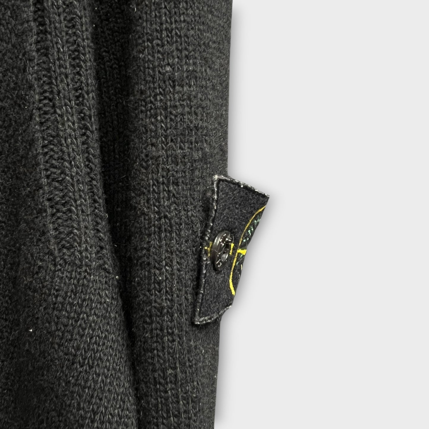 Veste Maille Noir Stone Island - XL