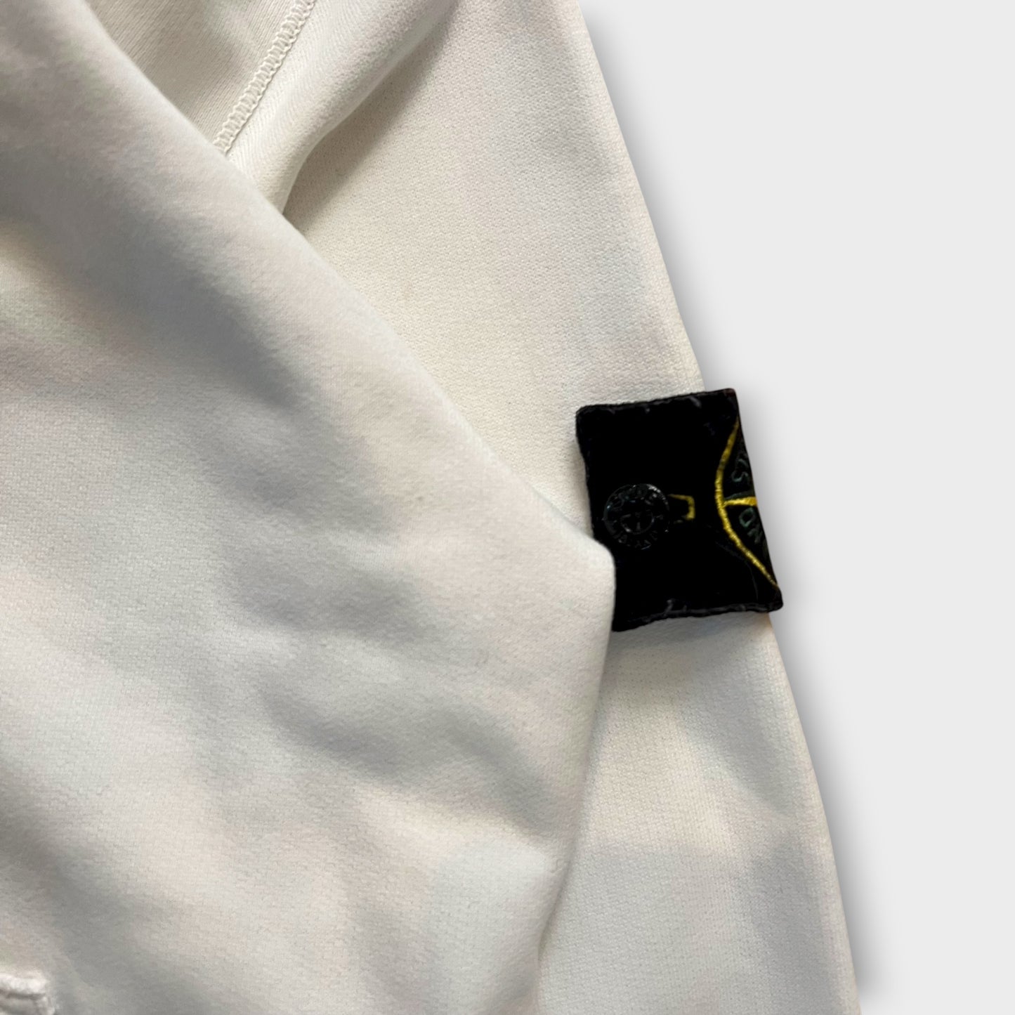 Hoodie Stone Island Blanc - M