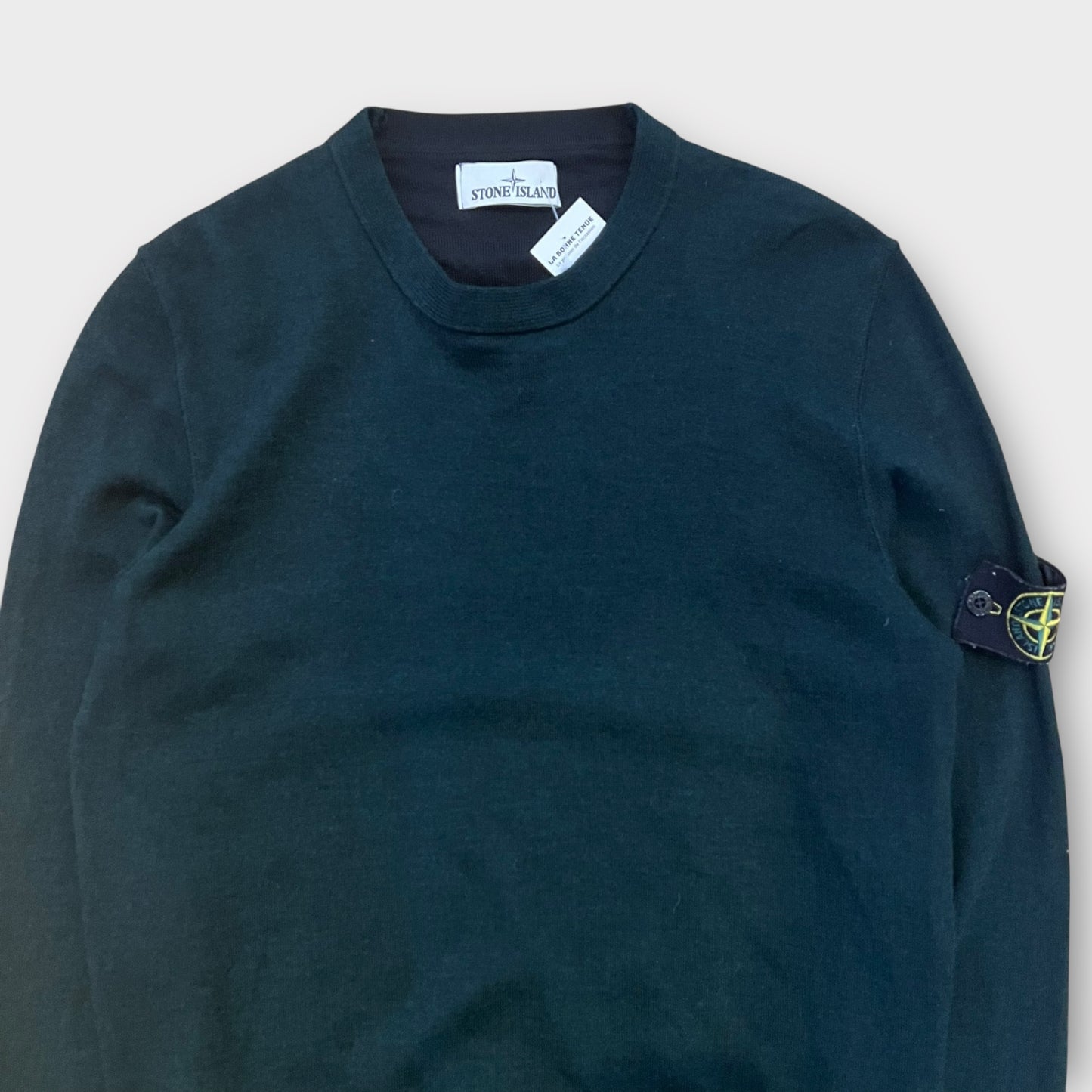Pull Stone Island Vert Foncé - L