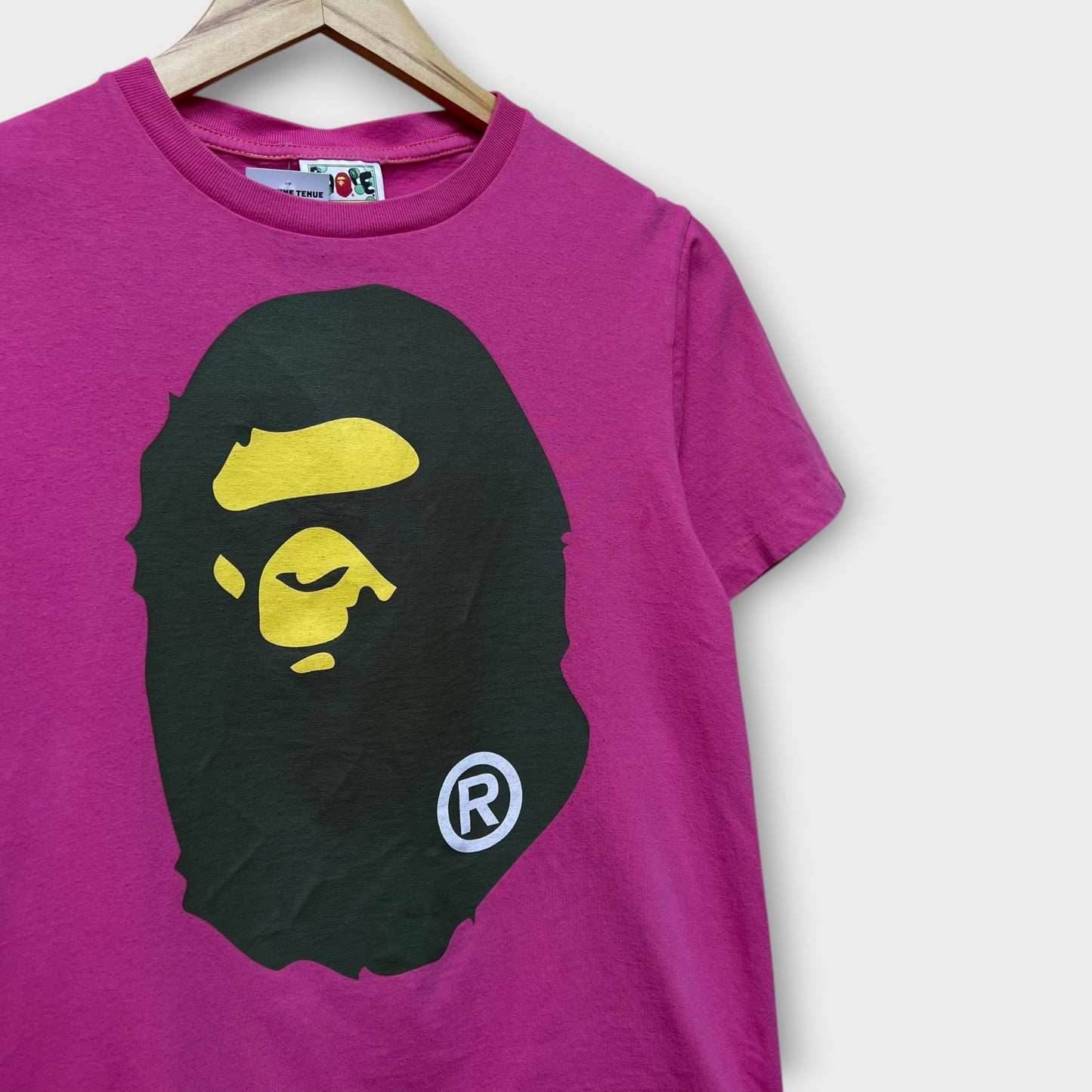 T-shirt Bape rose - S femme fit XS