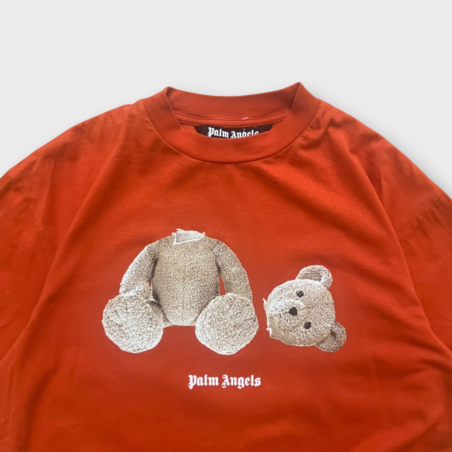 T-Shirt Palm Angels Bear Orange - L
