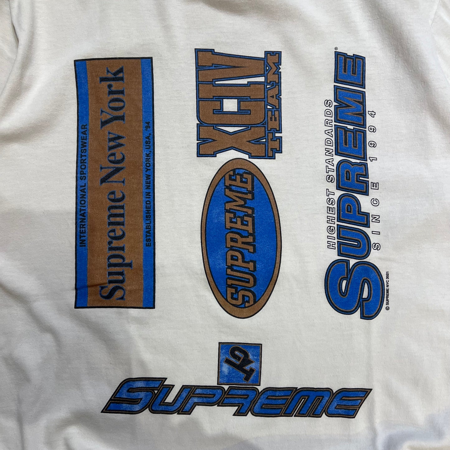 T-Shirt Supreme Blanc - M