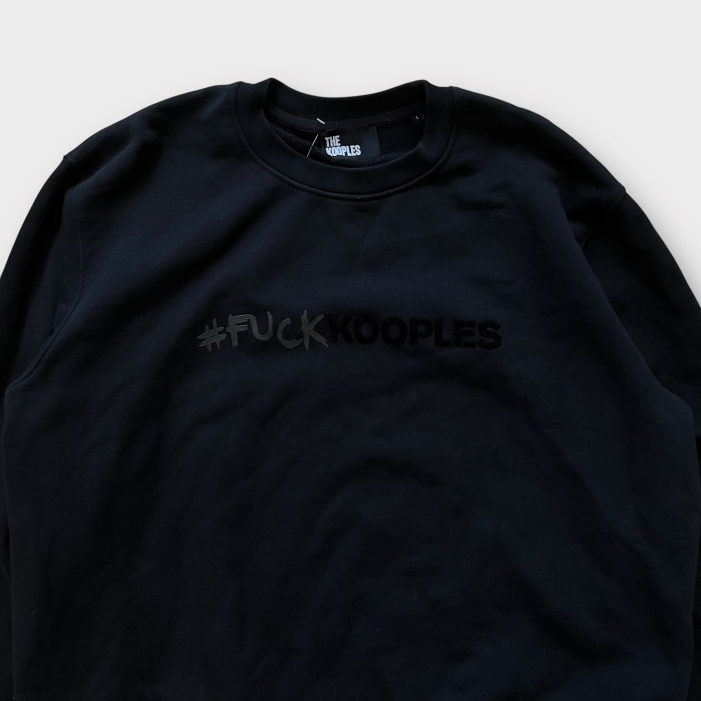 Sweat The Kooples "Fuck Kooples" Noir - L