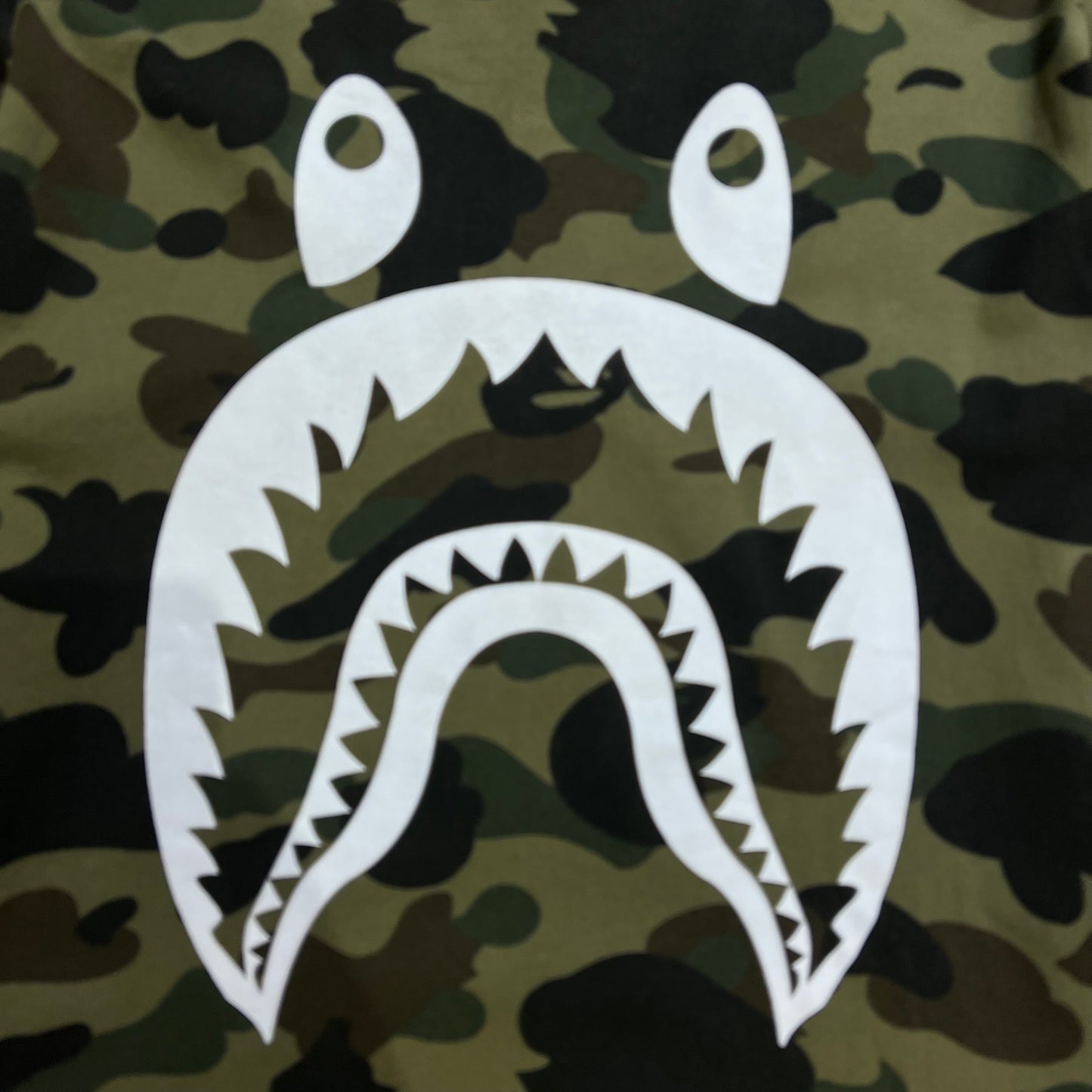 T-shirt A Manche Longue Bape Camo - M