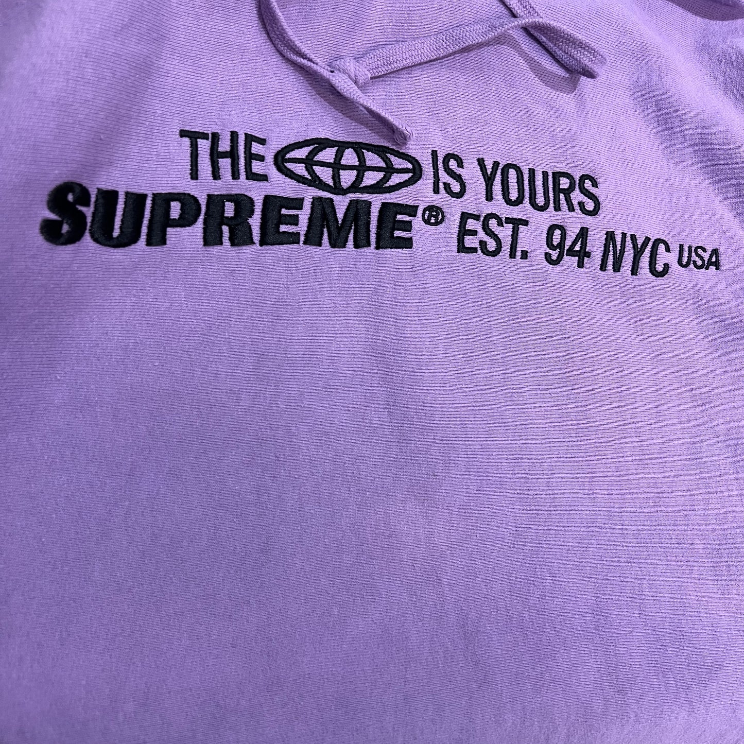 Hoodie Supreme Violet - S