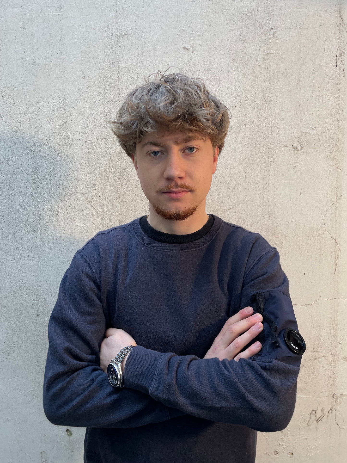 Sweat CP Company navy Japan Market - S