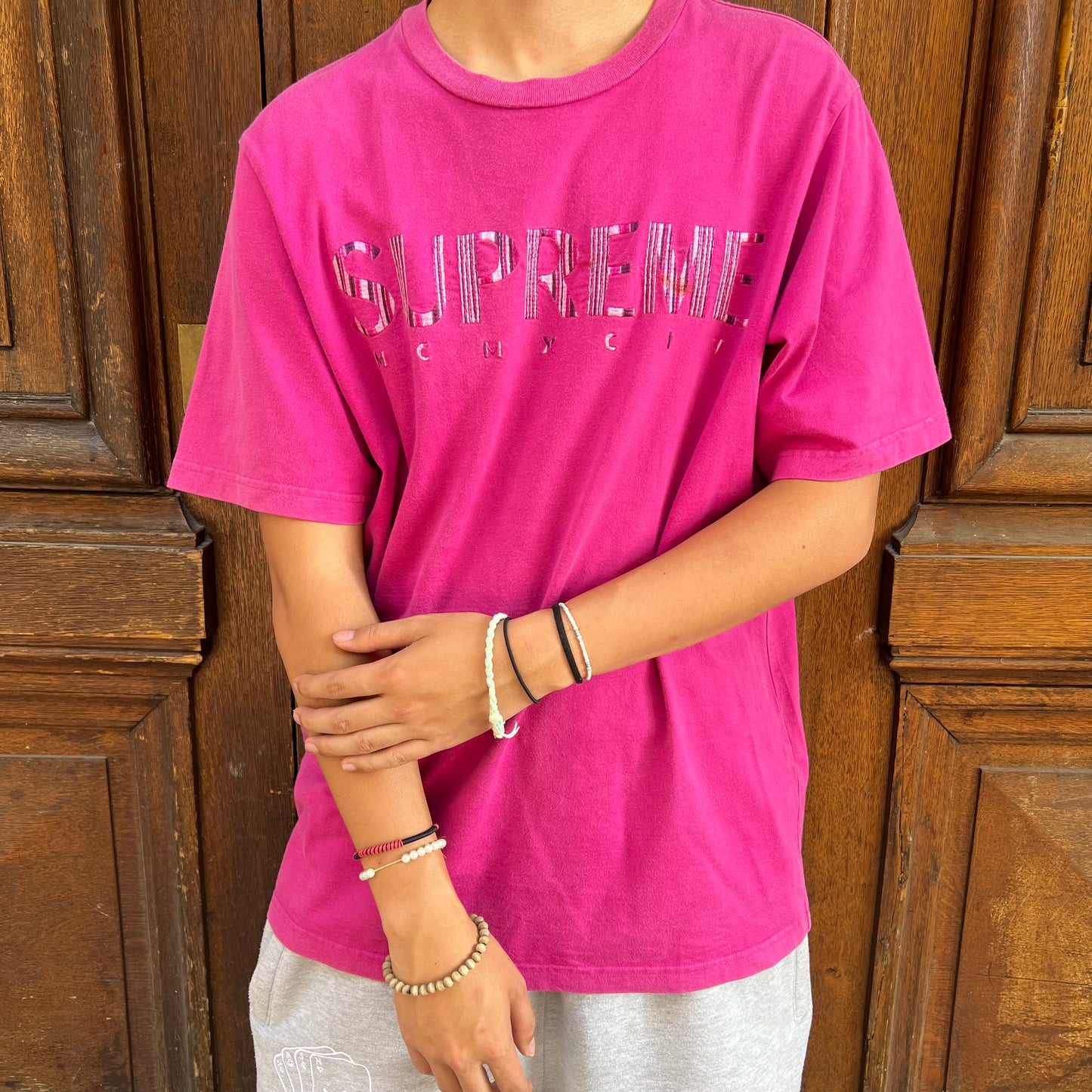 T-shirt Supreme Gradiant Magenta - M