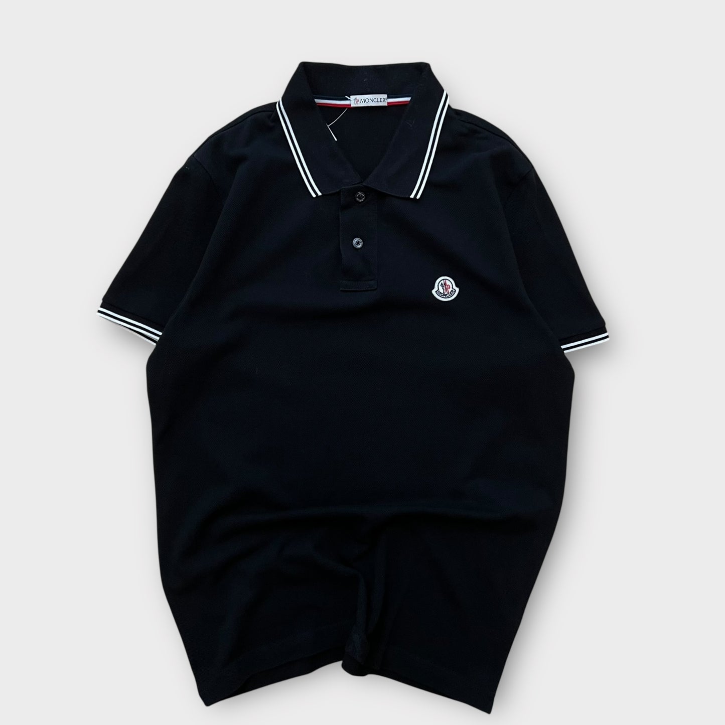 Polo Moncler noir - S