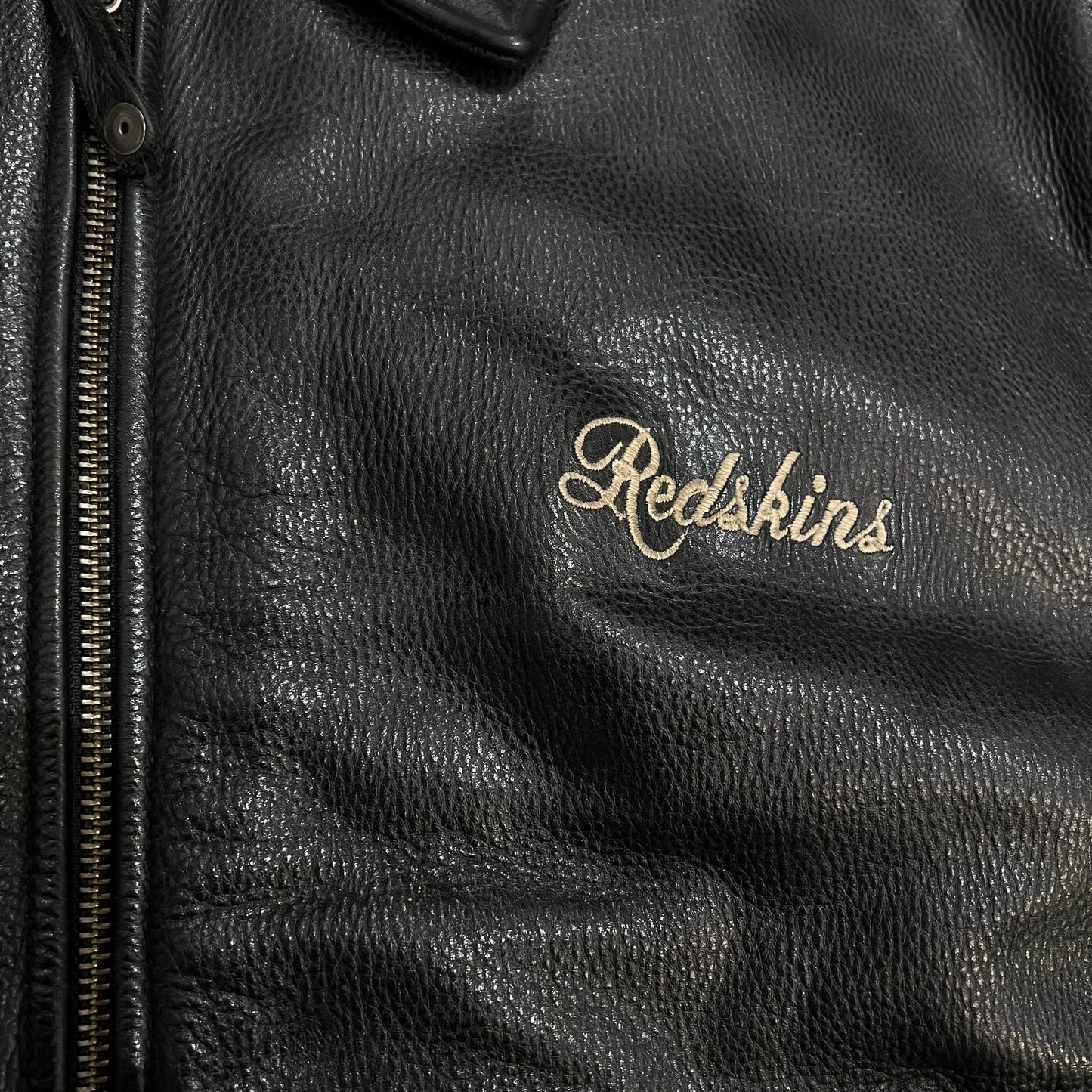 Veste En Cuir Redskins Noir - L