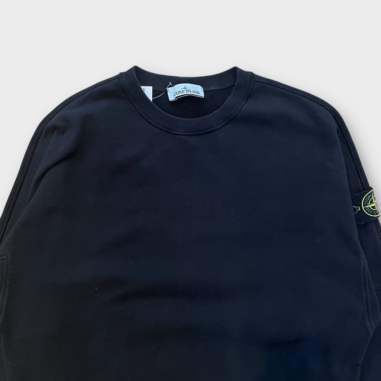 Sweat Stone Island Noir - M