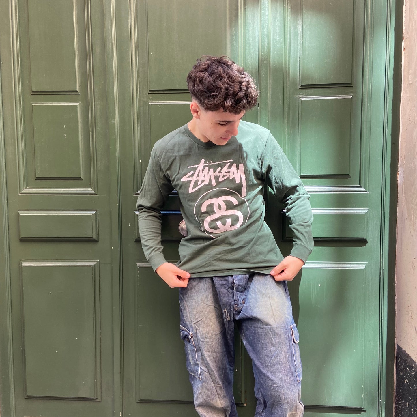 Longsleeves Stussy vert - M