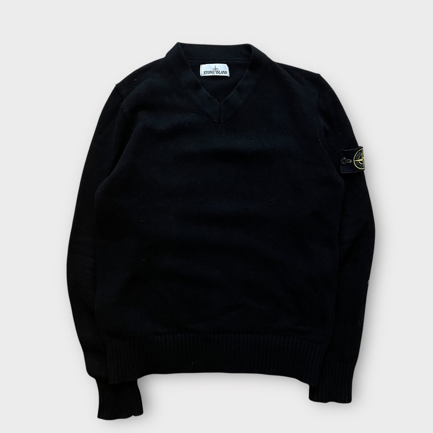 Sweat Stone Island Noir Col V - S