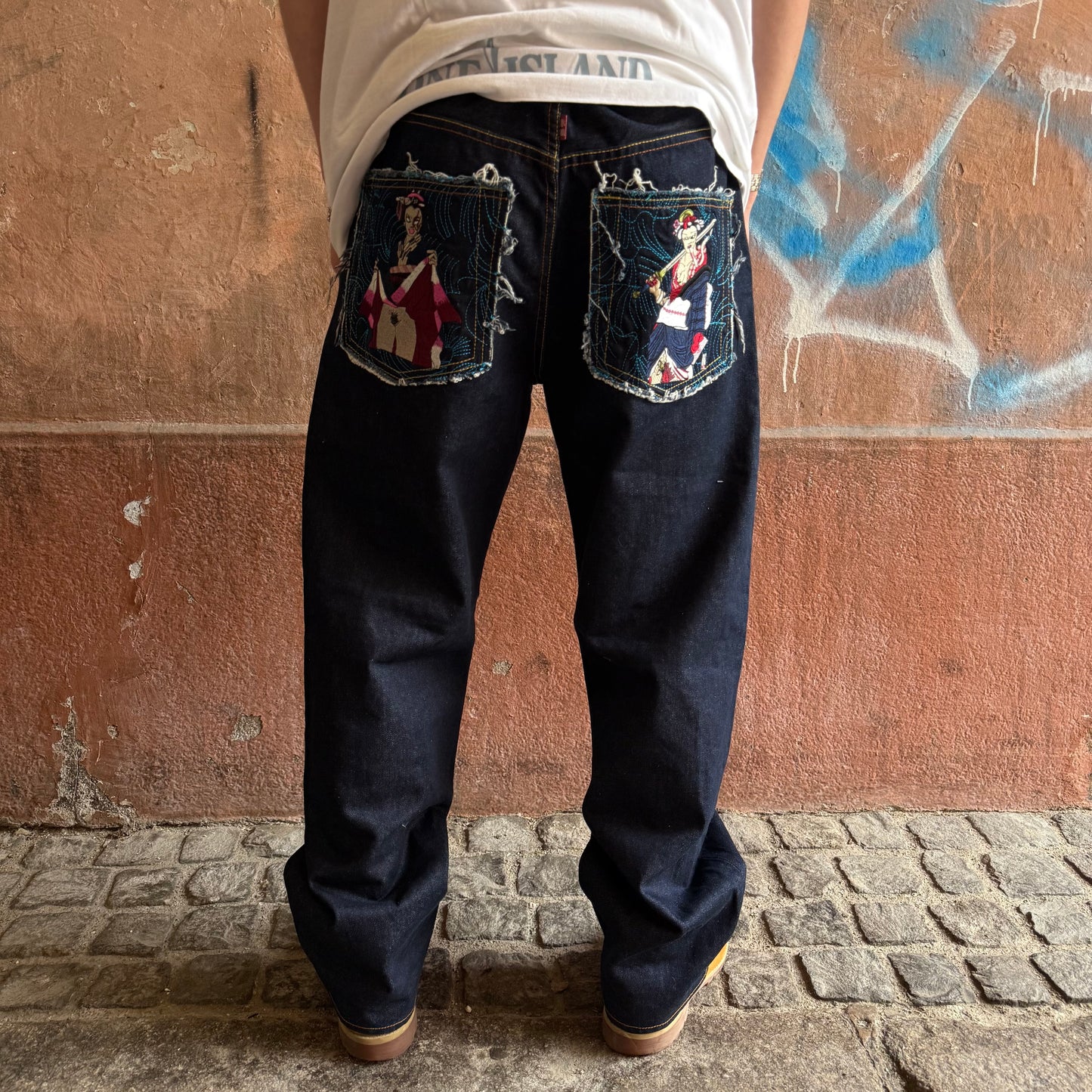 jeans hip hop Japonais Lot 1002 W34 - FR44