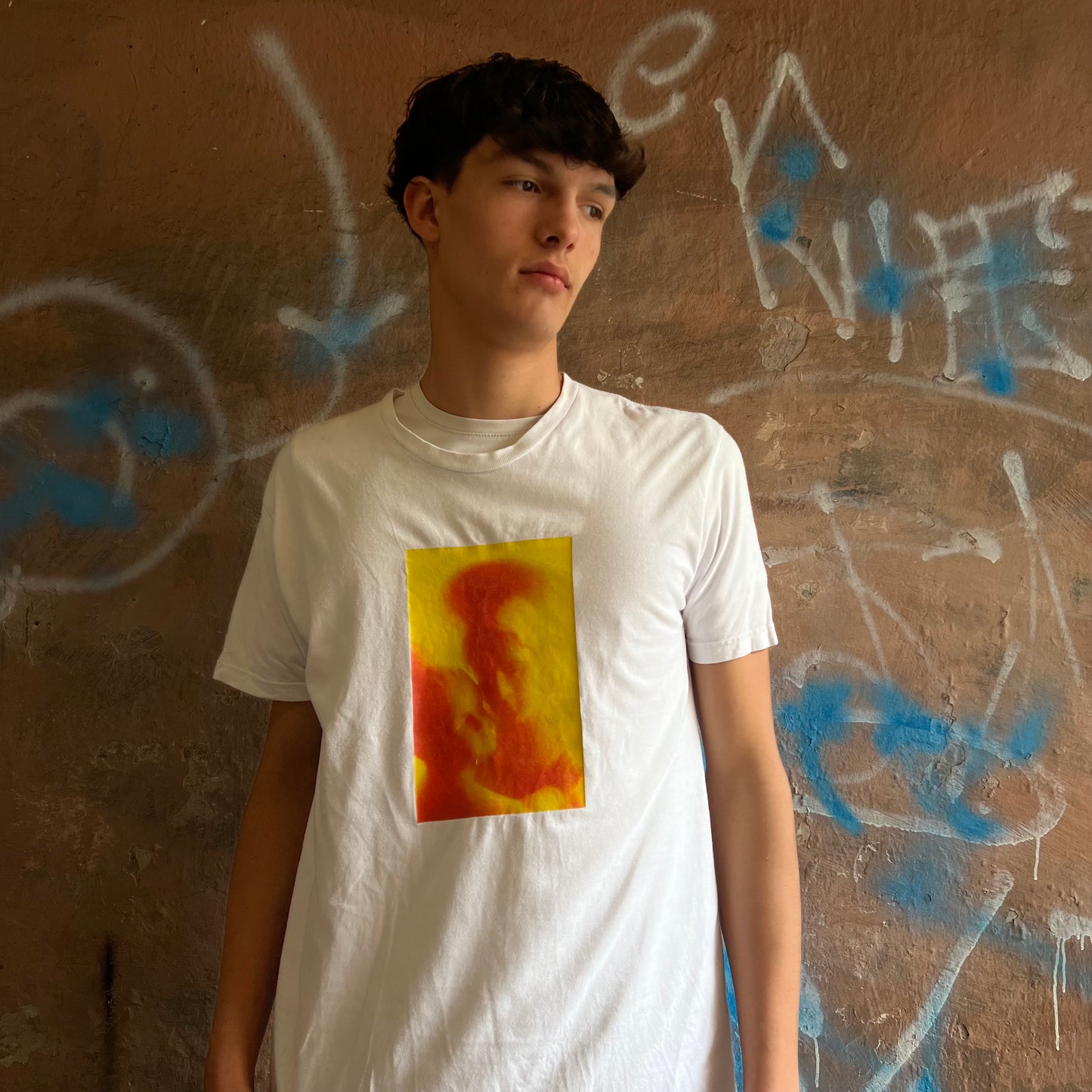 T-shirt Supreme blanc Andres Serrano - L