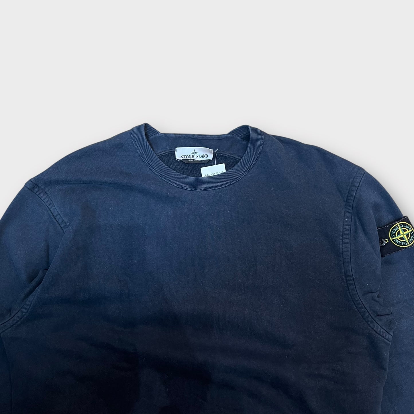 Sweat Stone Island Noir - L