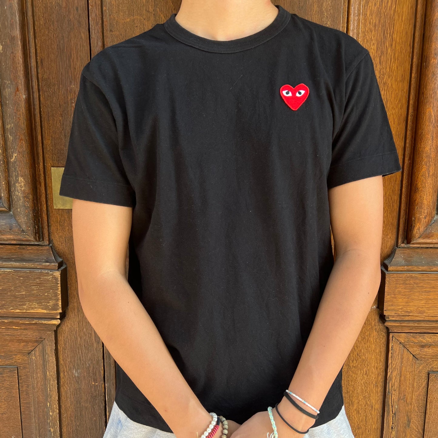 T-shirt Comme Des Garçons Noir - M