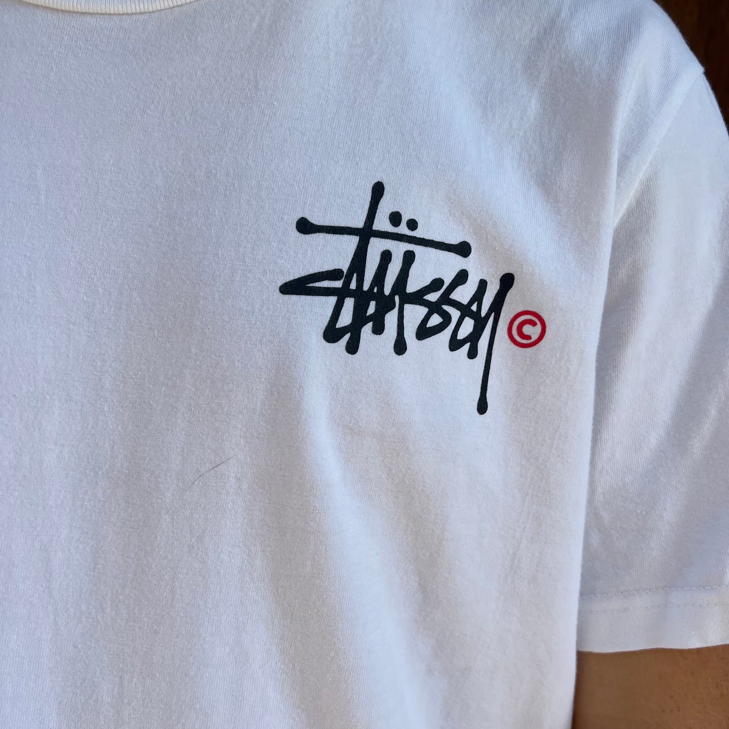 Basic tee Stussy blanc - M