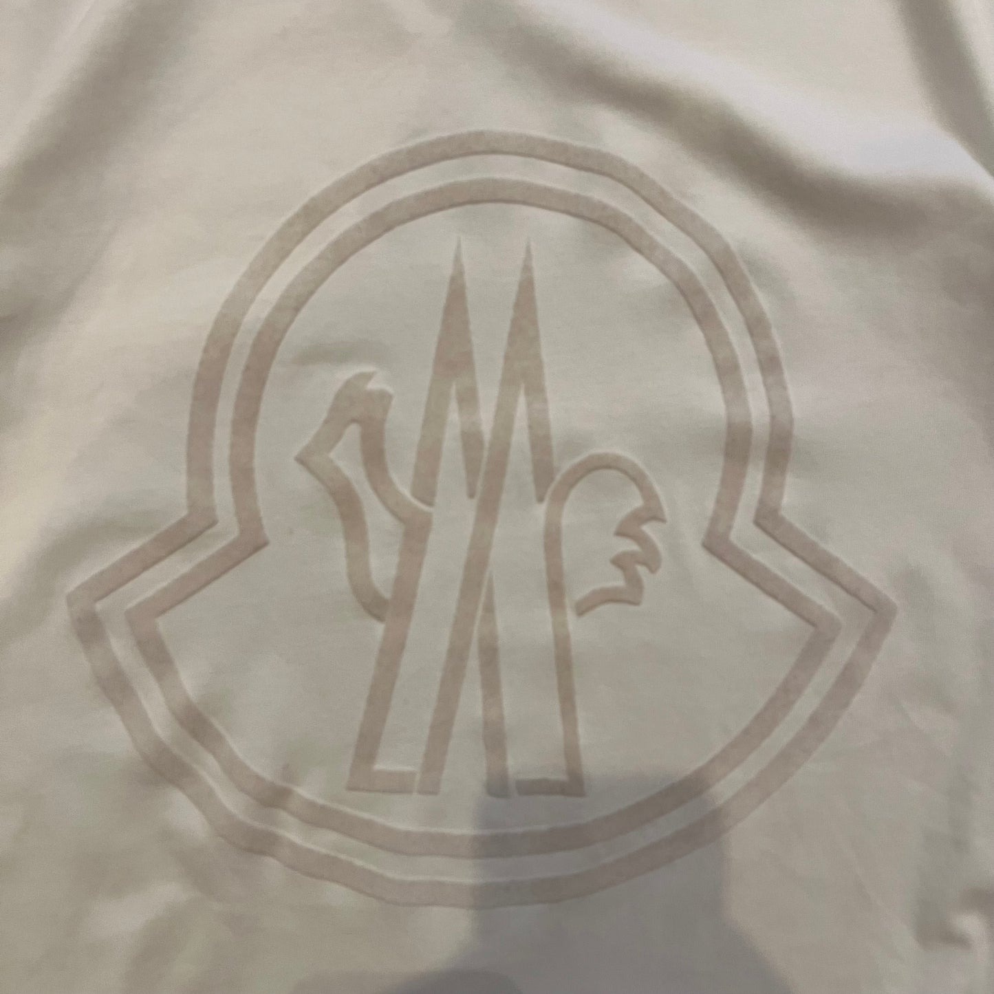 T-shirt Moncler blanc - XL