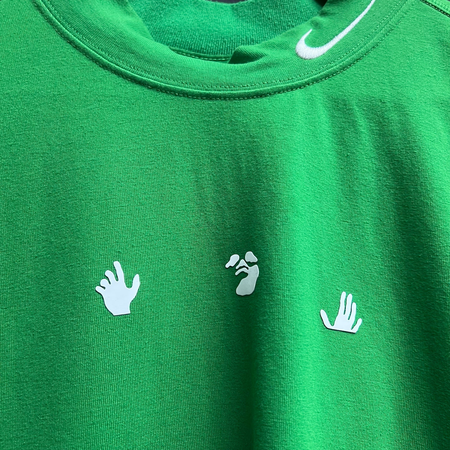 T-shirt Nike X Off White Vert - S