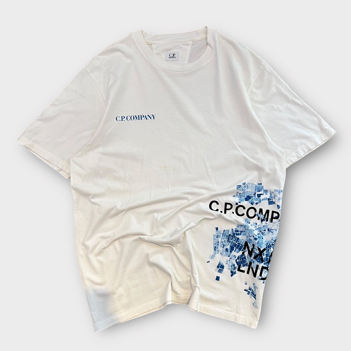 T-Shirt Cp Company Blanc - XL