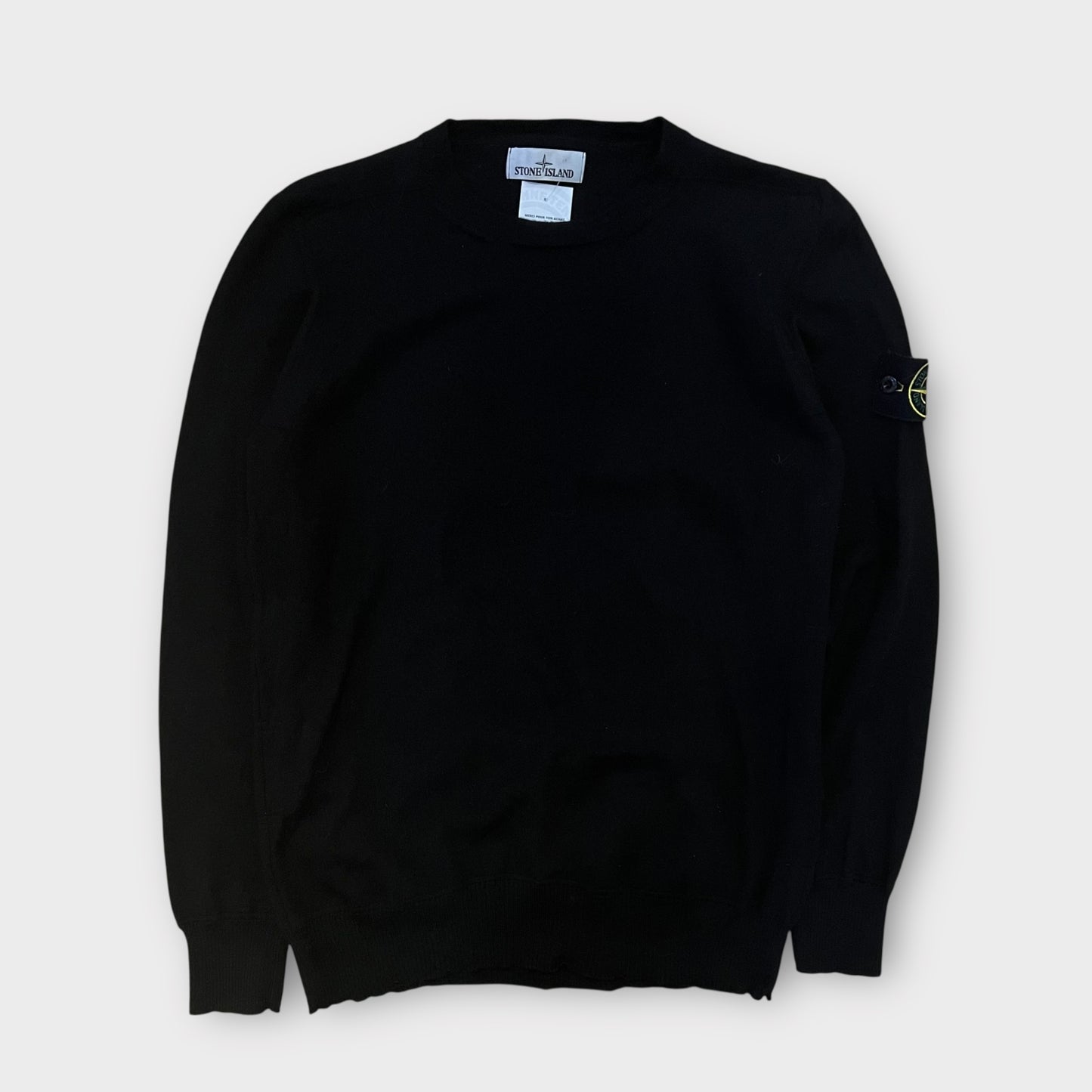 Pull Stone Island Noir - M
