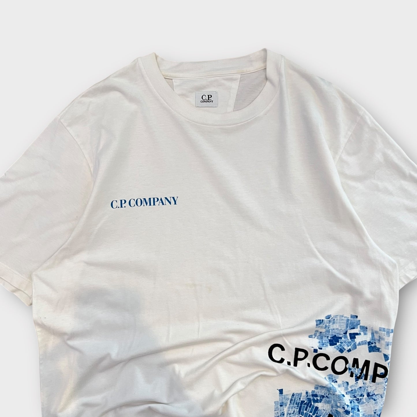 T-Shirt Cp Company Blanc - XL