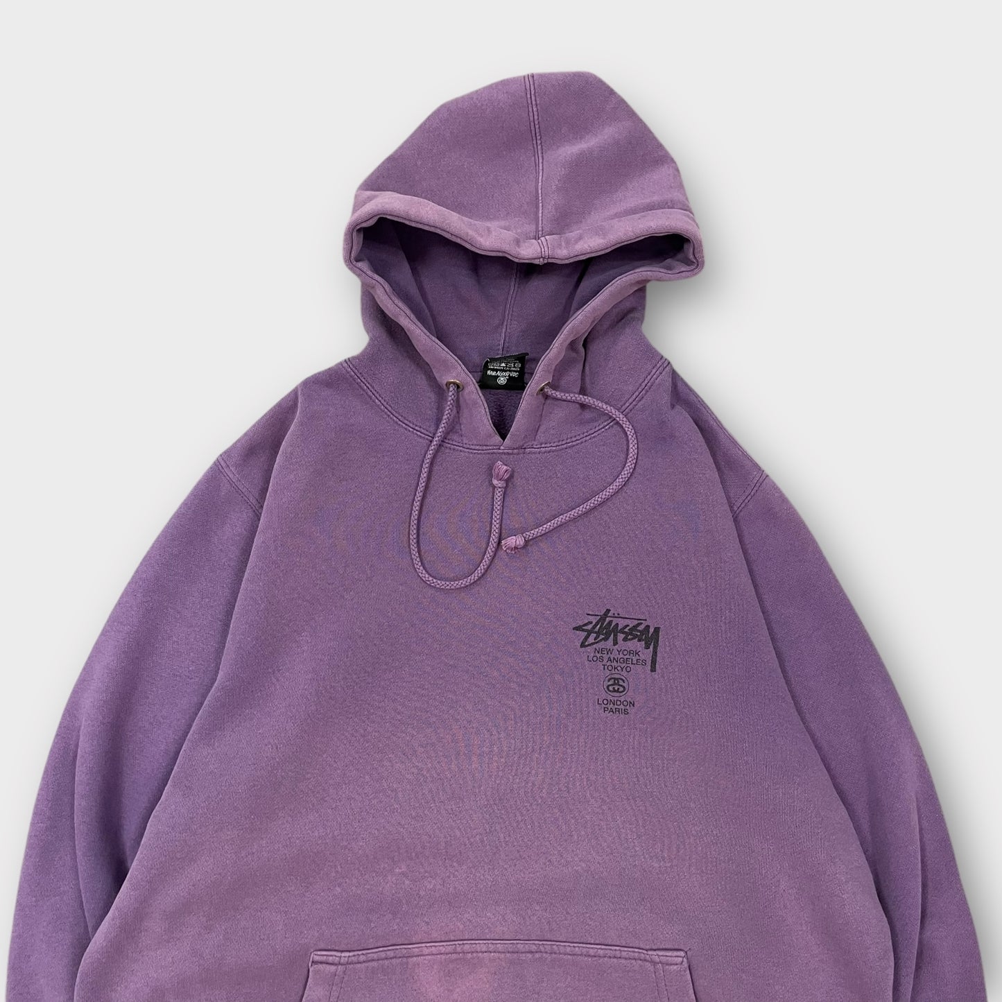 Hoodie Stussy Destination violet - L