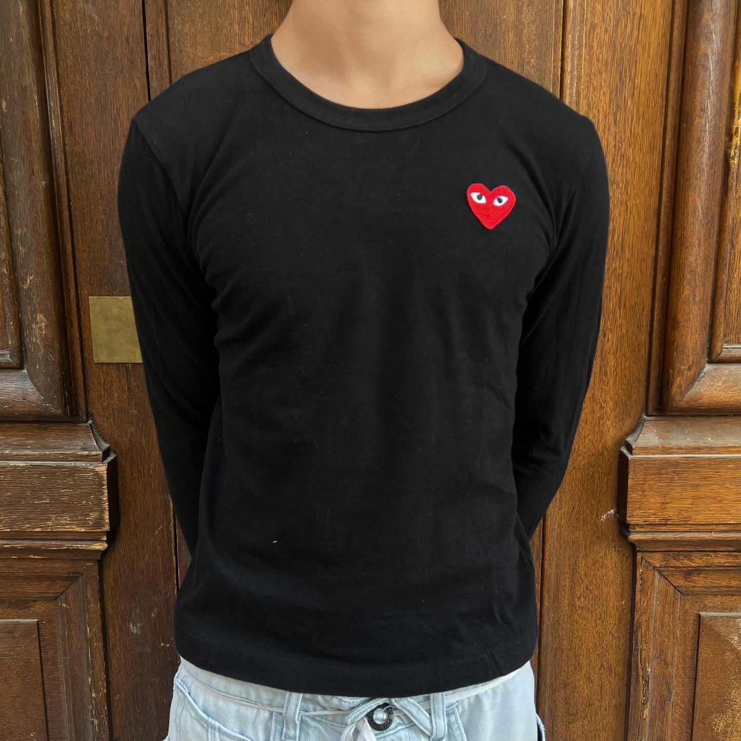 T-shirt Comme Des Garçons Noir - M