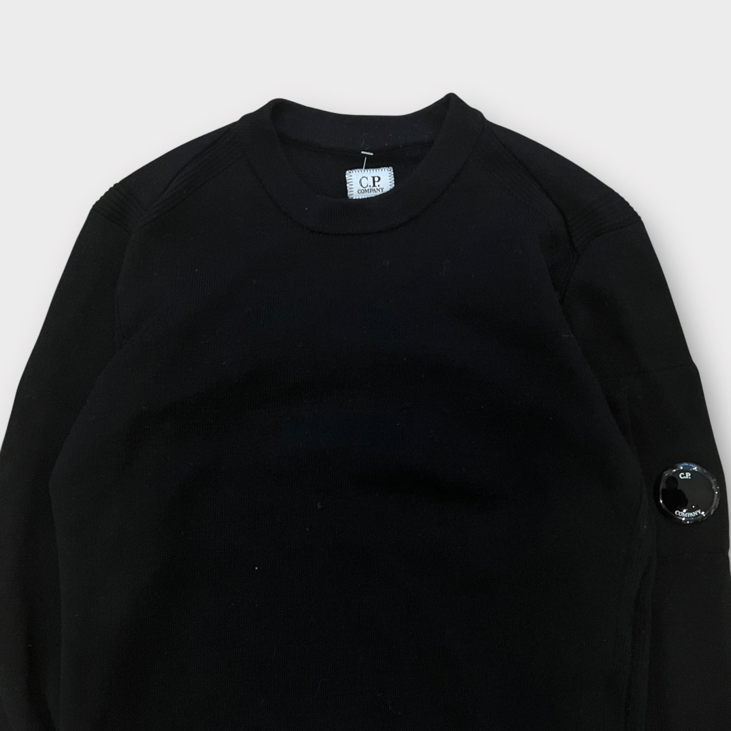 Sweat Cp Company Noir En Laine - S