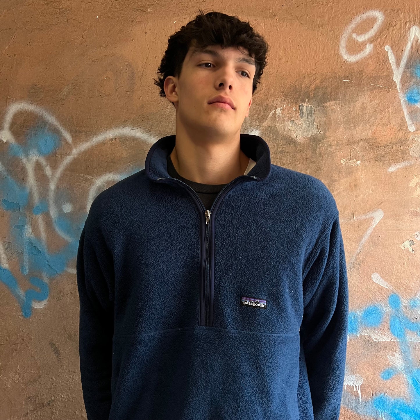 veste Patagonia bleu - L