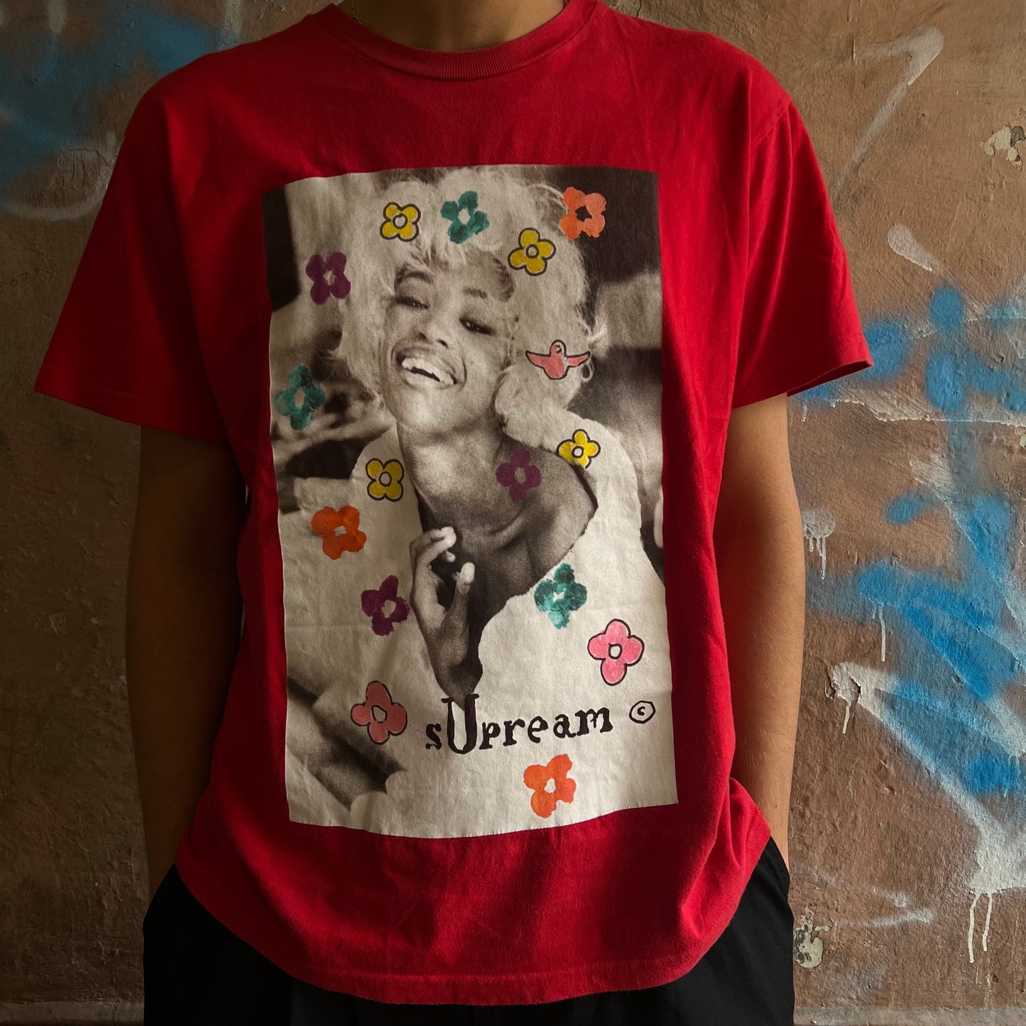t-shirt supreme Naomi rouge - M