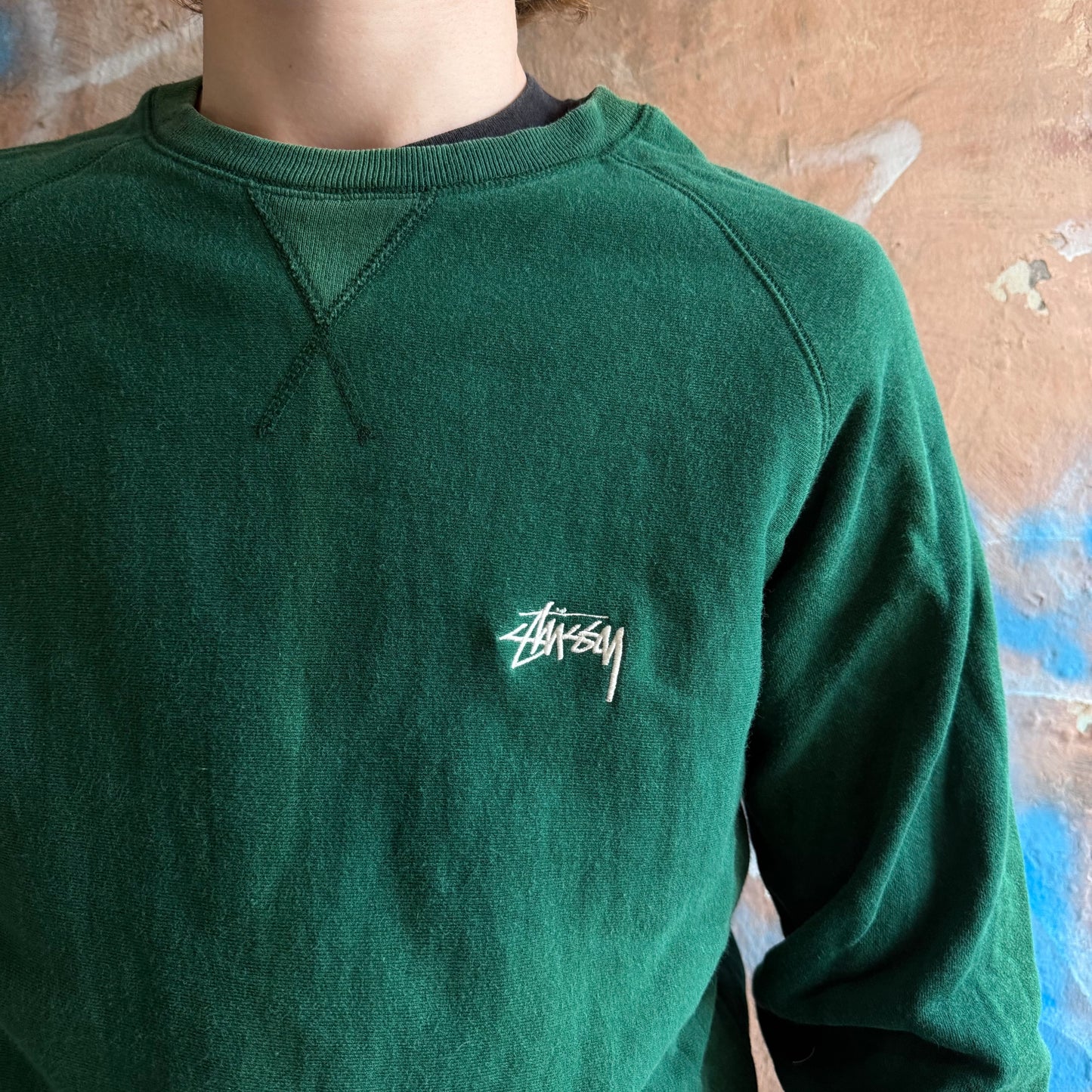 sweat stussy Vert - M