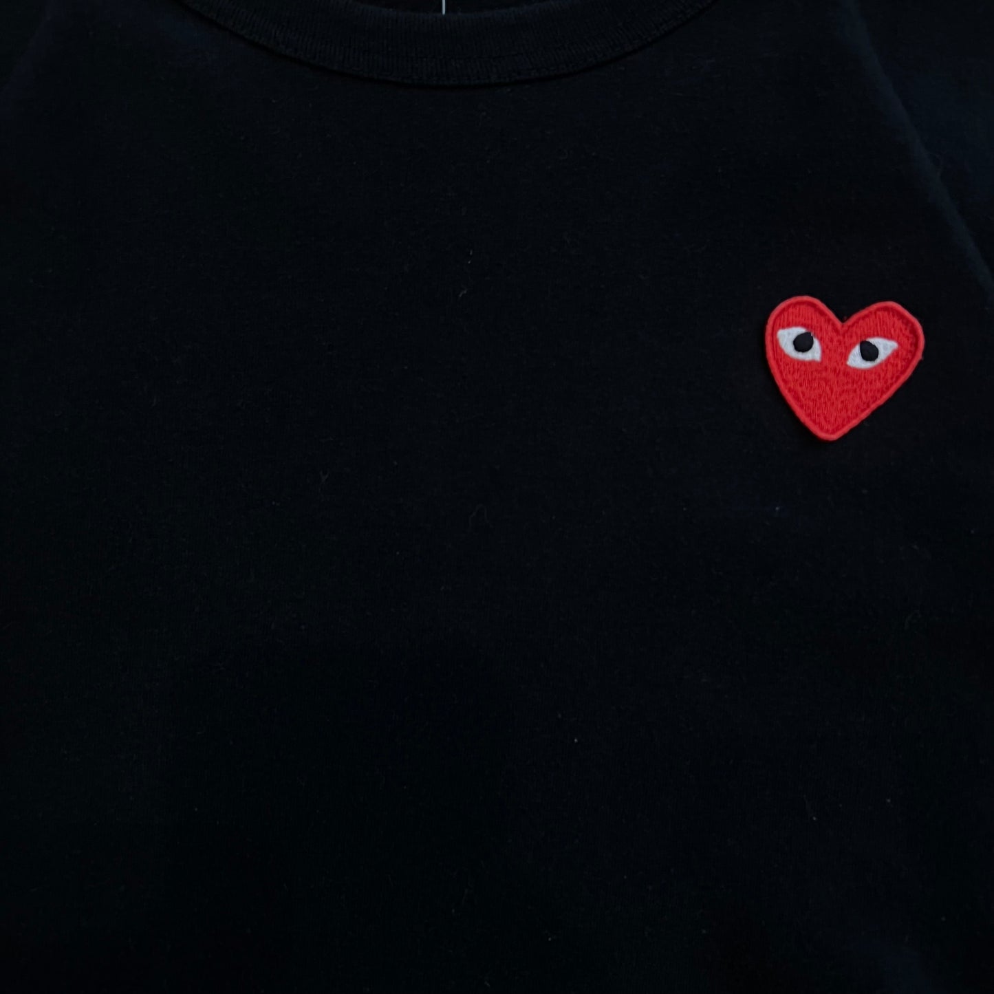 T-Shirt Manche Longue Noir Comme des Garcons - L