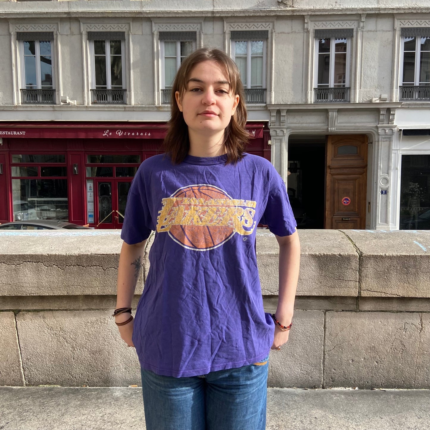 Vintage tee Starter x Lakers 90's - XL