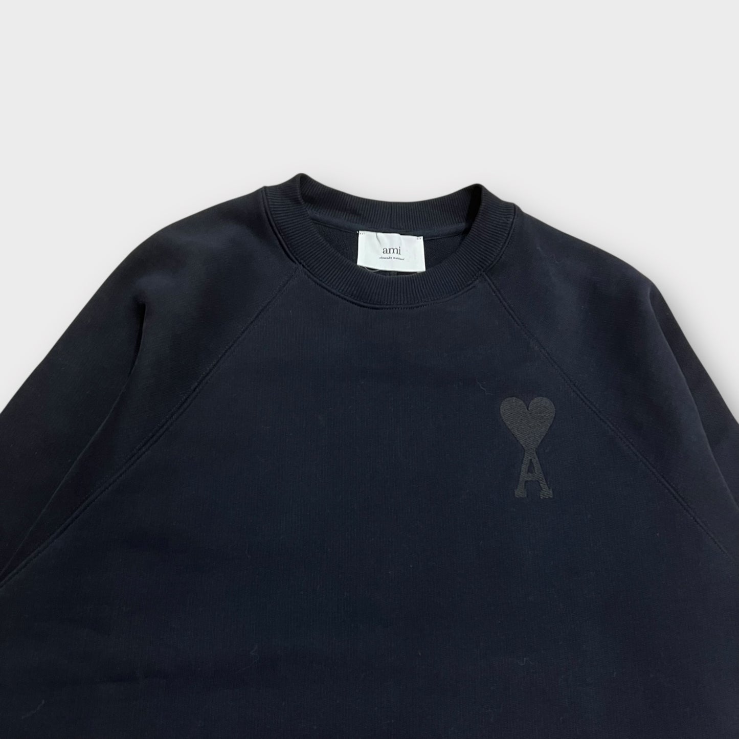 Sweat Noir AMI Paris - L