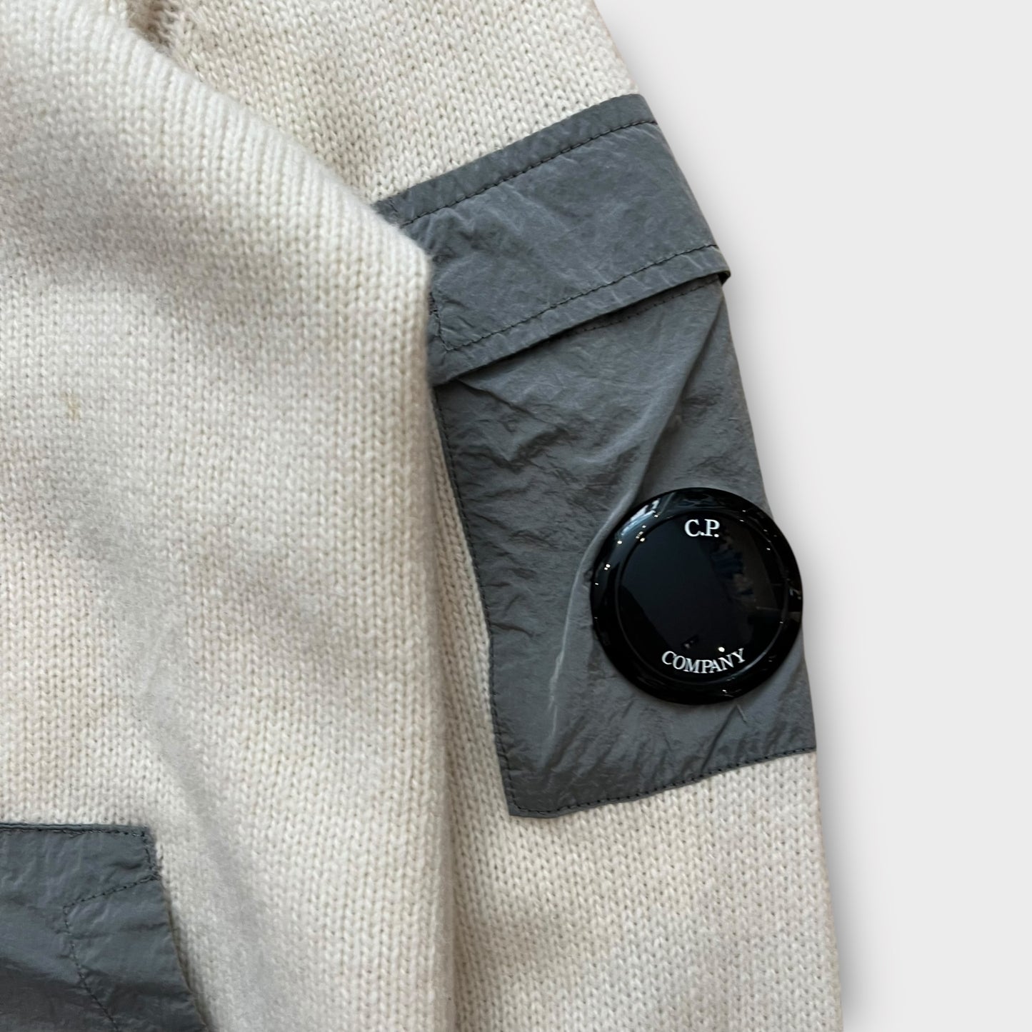 Veste CP Company Laine Créme - S
