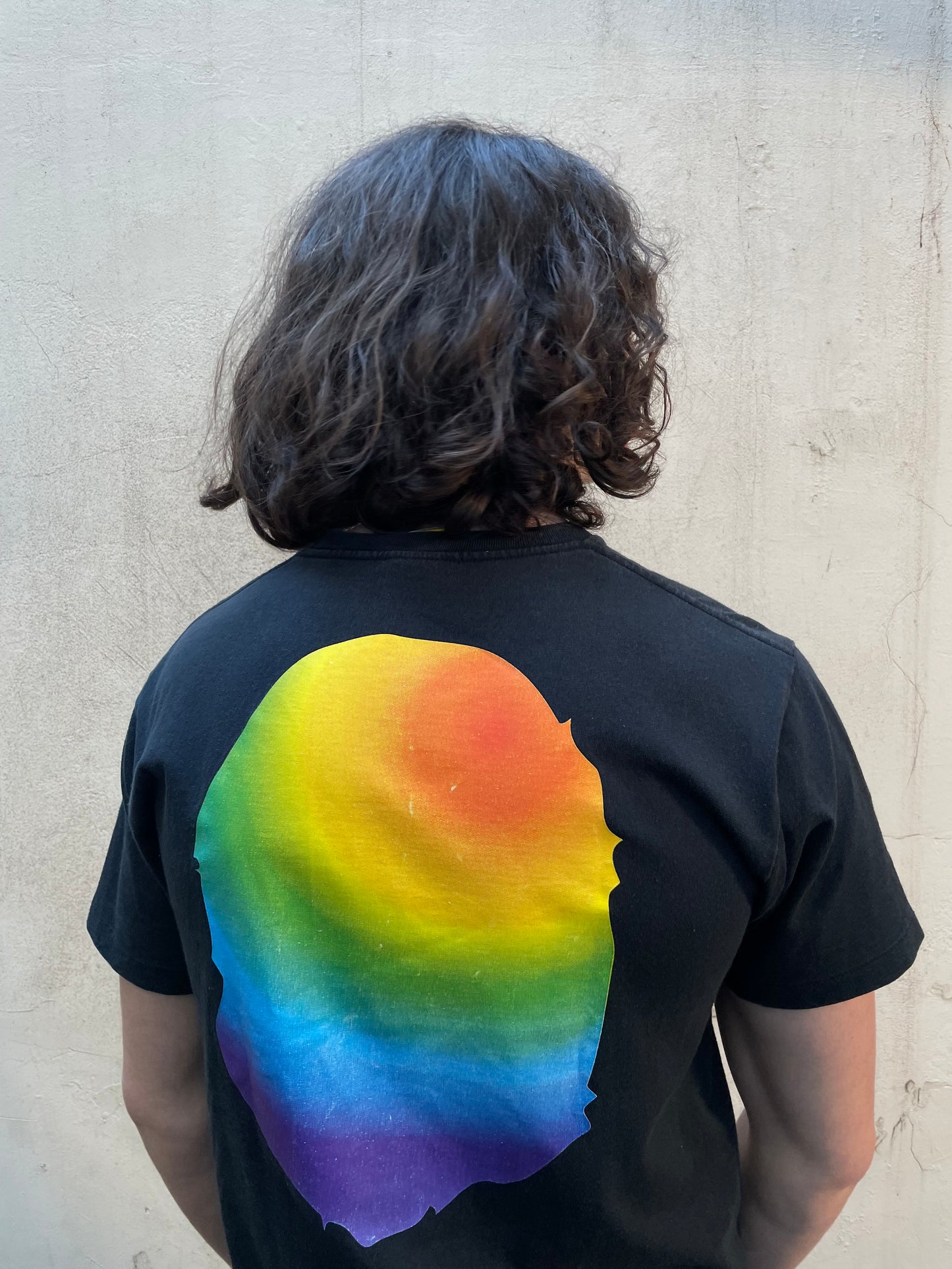 T-shirt Bape Face colorfull - M