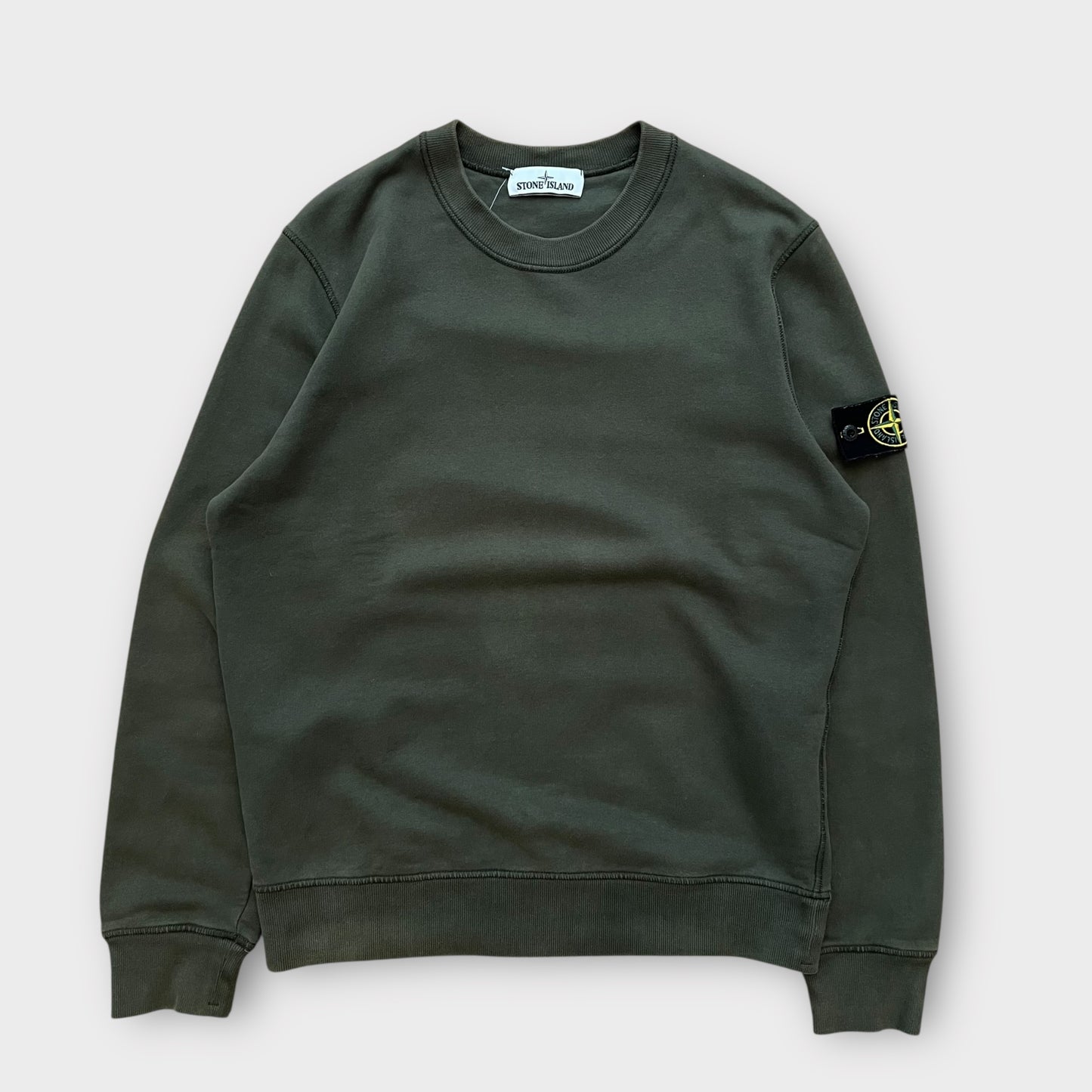 Sweat Stone Island kaki - S