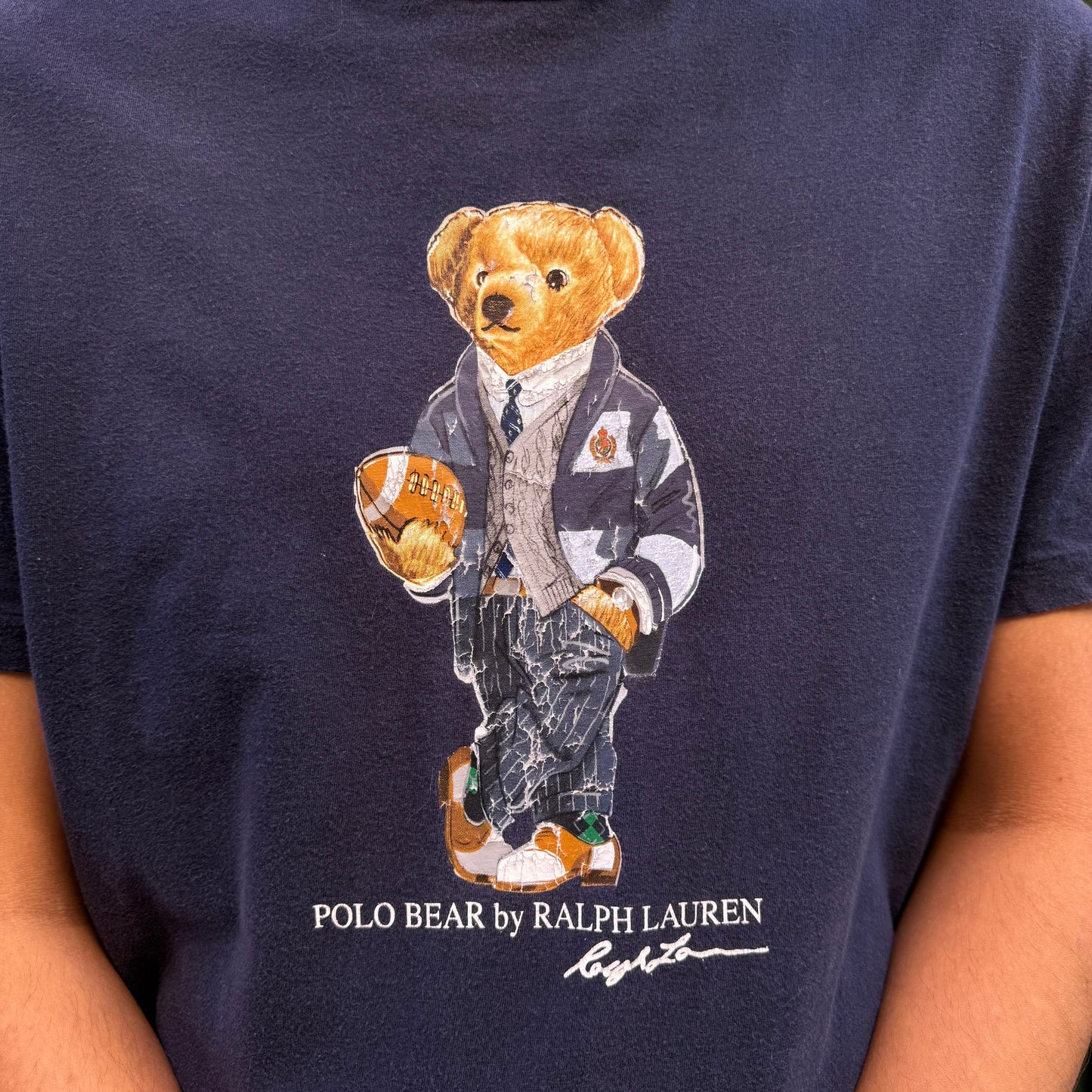 T-shirt Ralph Lauren bear navy - L