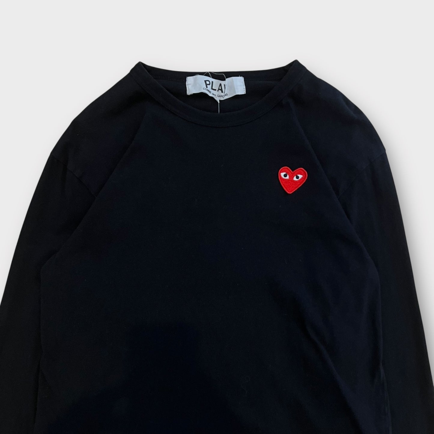 T-Shirt Manche Longue Noir Comme des Garcons - L
