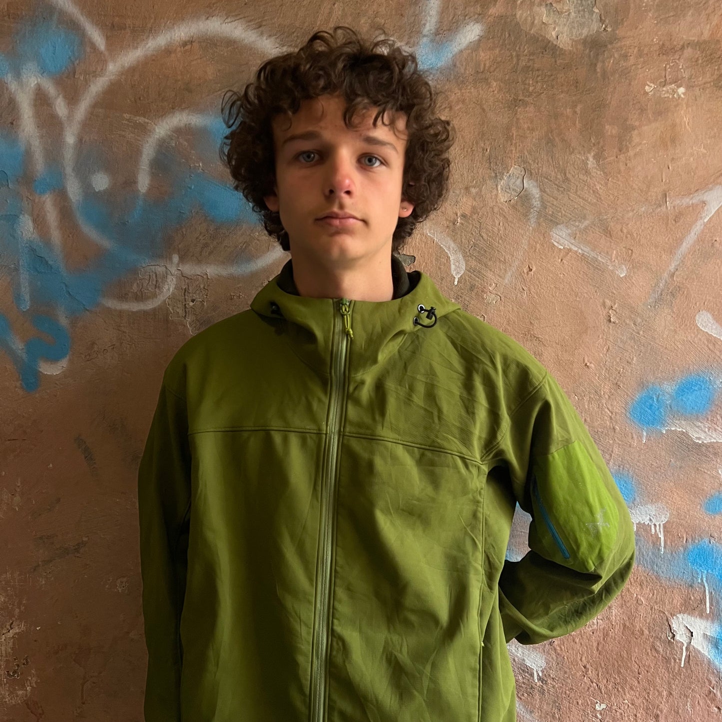 Veste arc'teryx verte - M