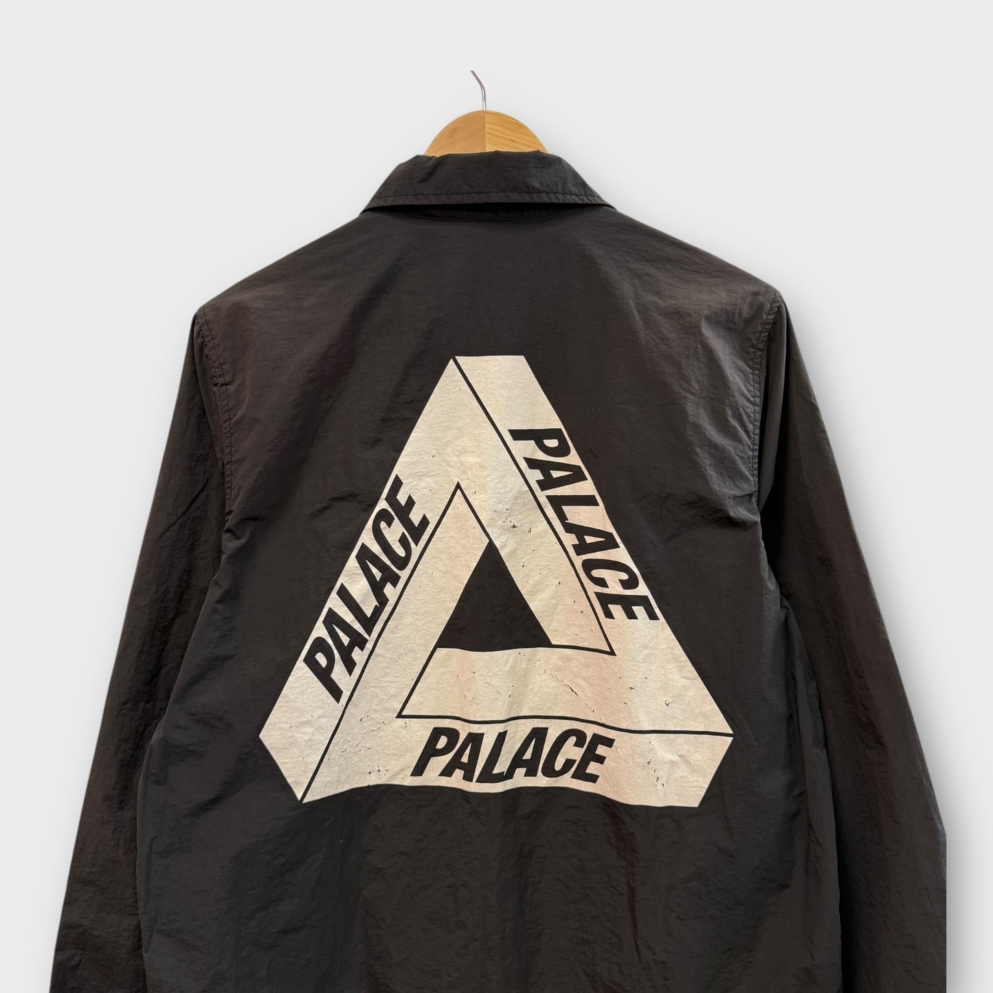 Chemise Palace noir big logo - L