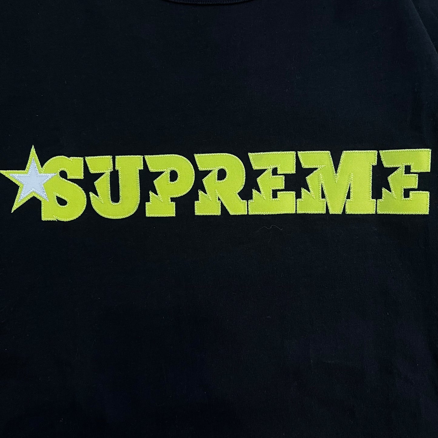 T-Shirt Supreme "Star Logo" Noir - XL
