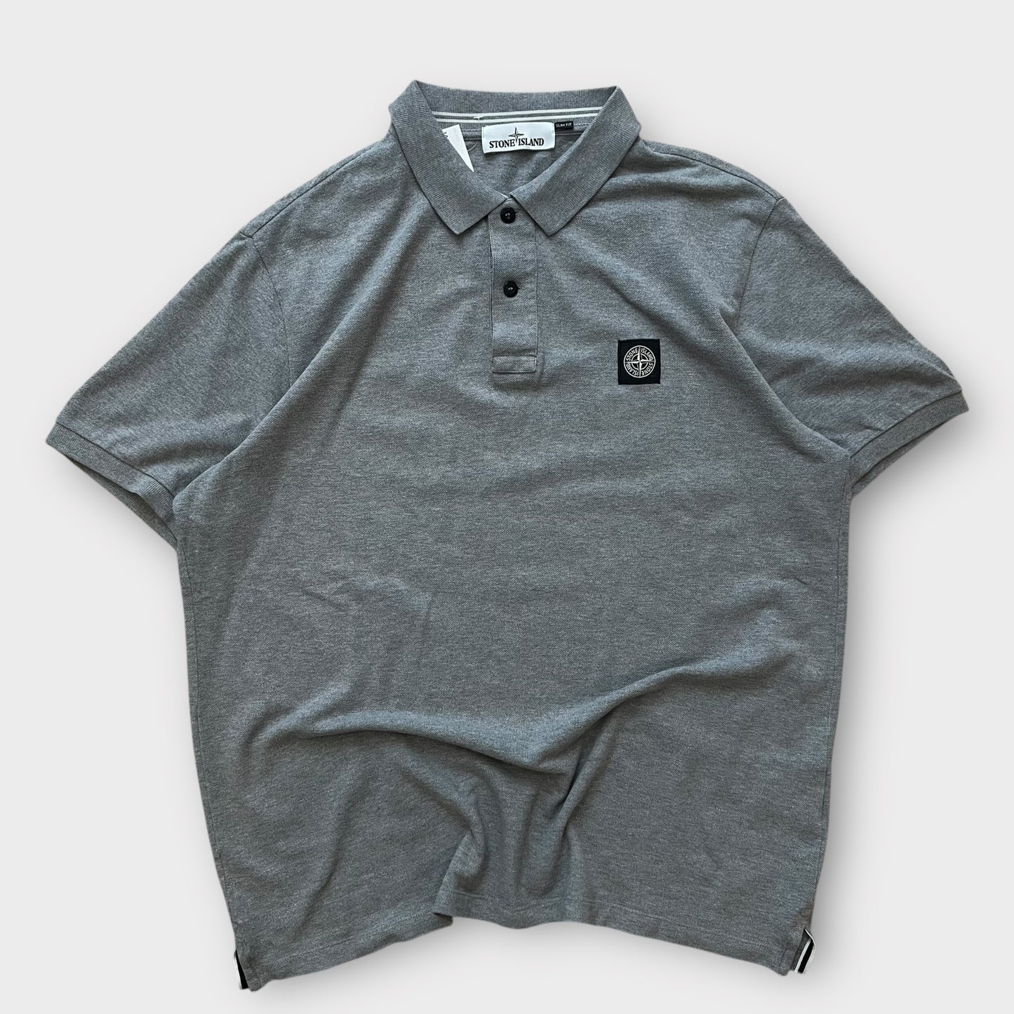 Polo Stone Island Gris - XXL