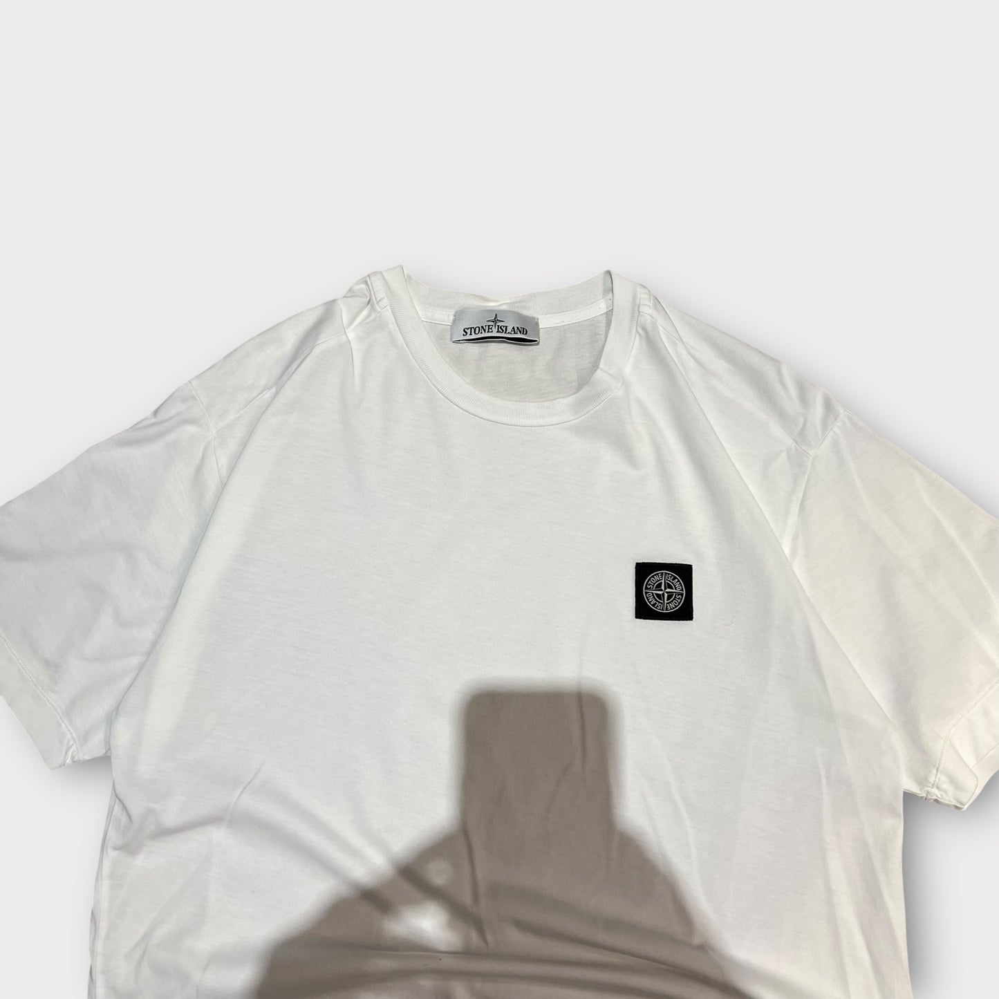 T-Shirt Stone Island Blanc - L